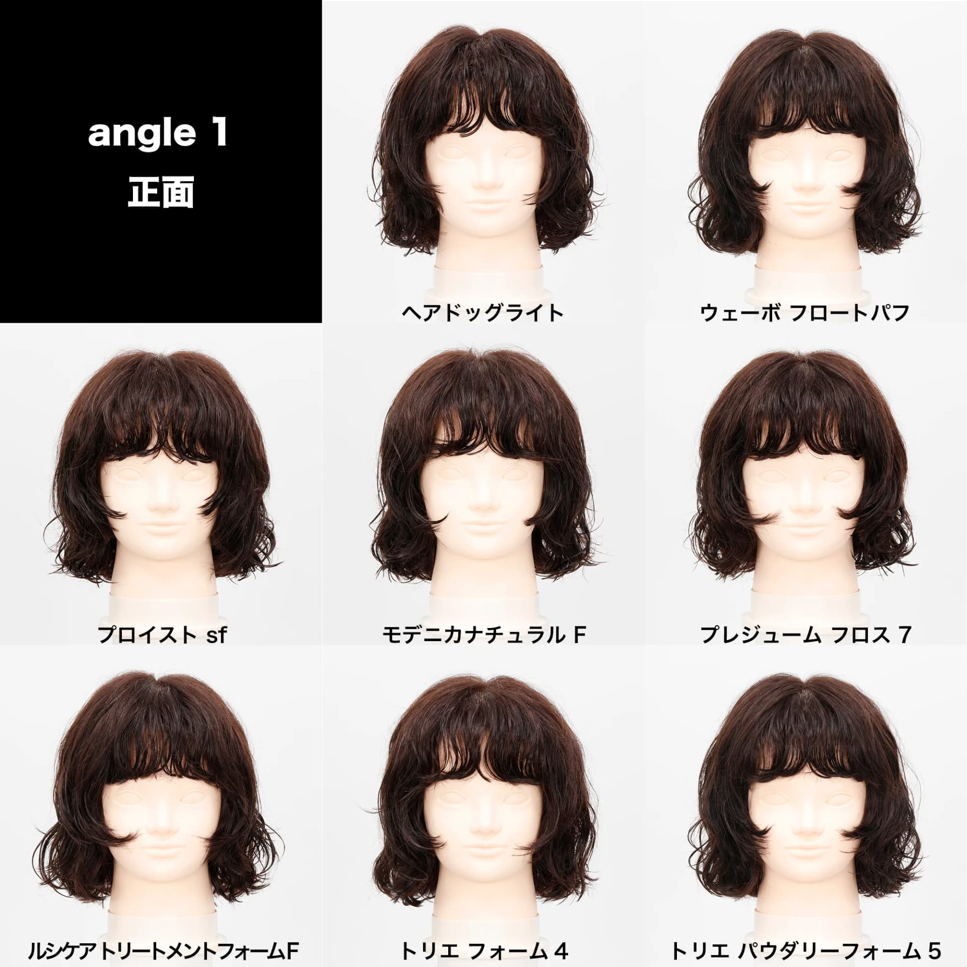 パーマヘア × スタイリング剤　商品別の効果検証～フォーム系編～-127