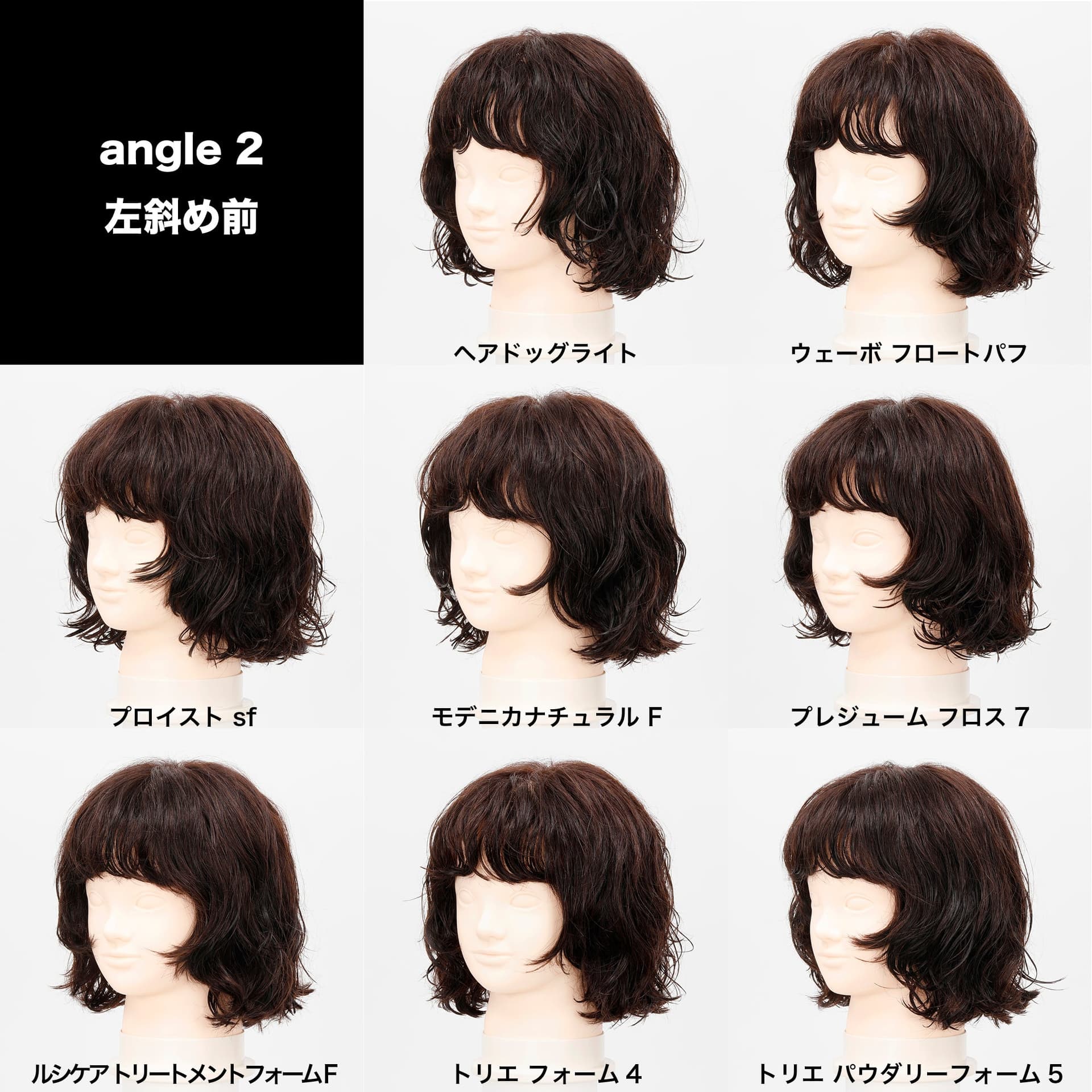 パーマヘア × スタイリング剤　商品別の効果検証～フォーム系編～-128