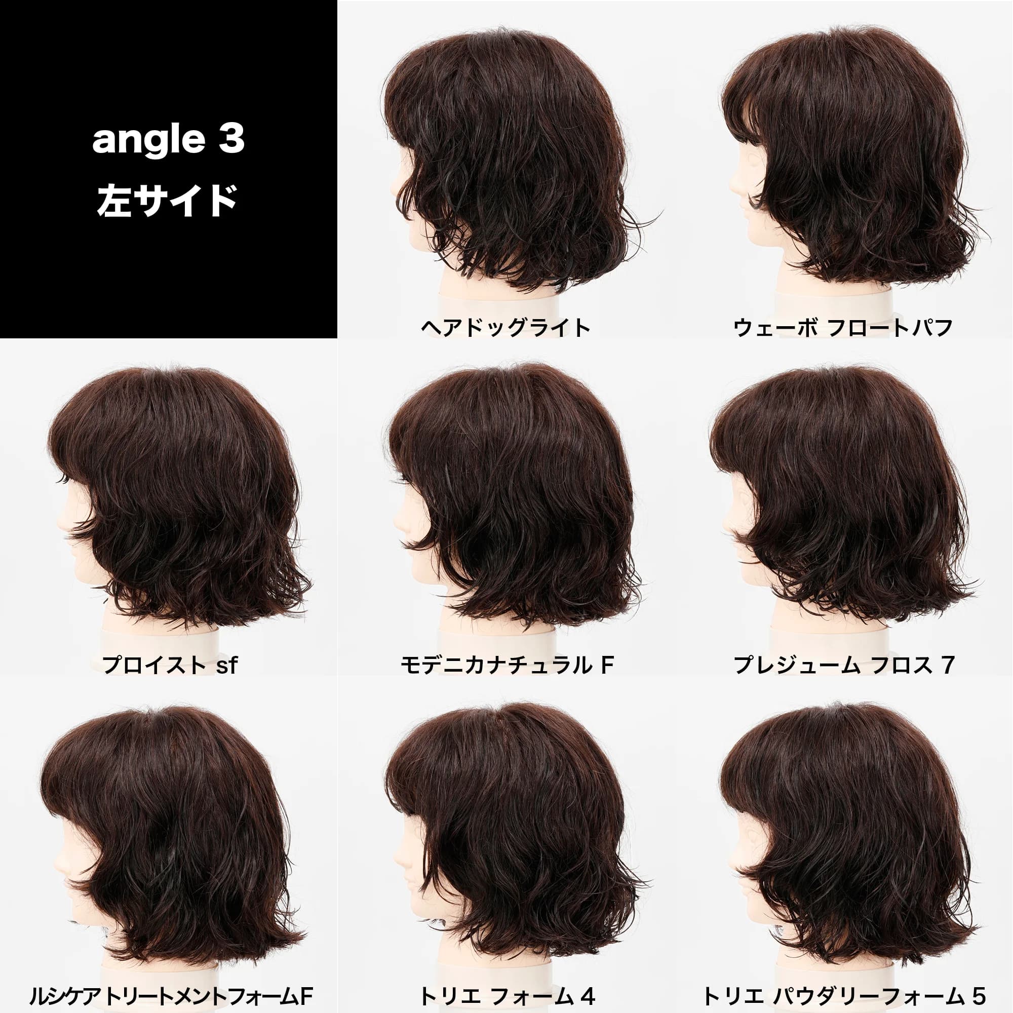 パーマヘア × スタイリング剤　商品別の効果検証～フォーム系編～-129