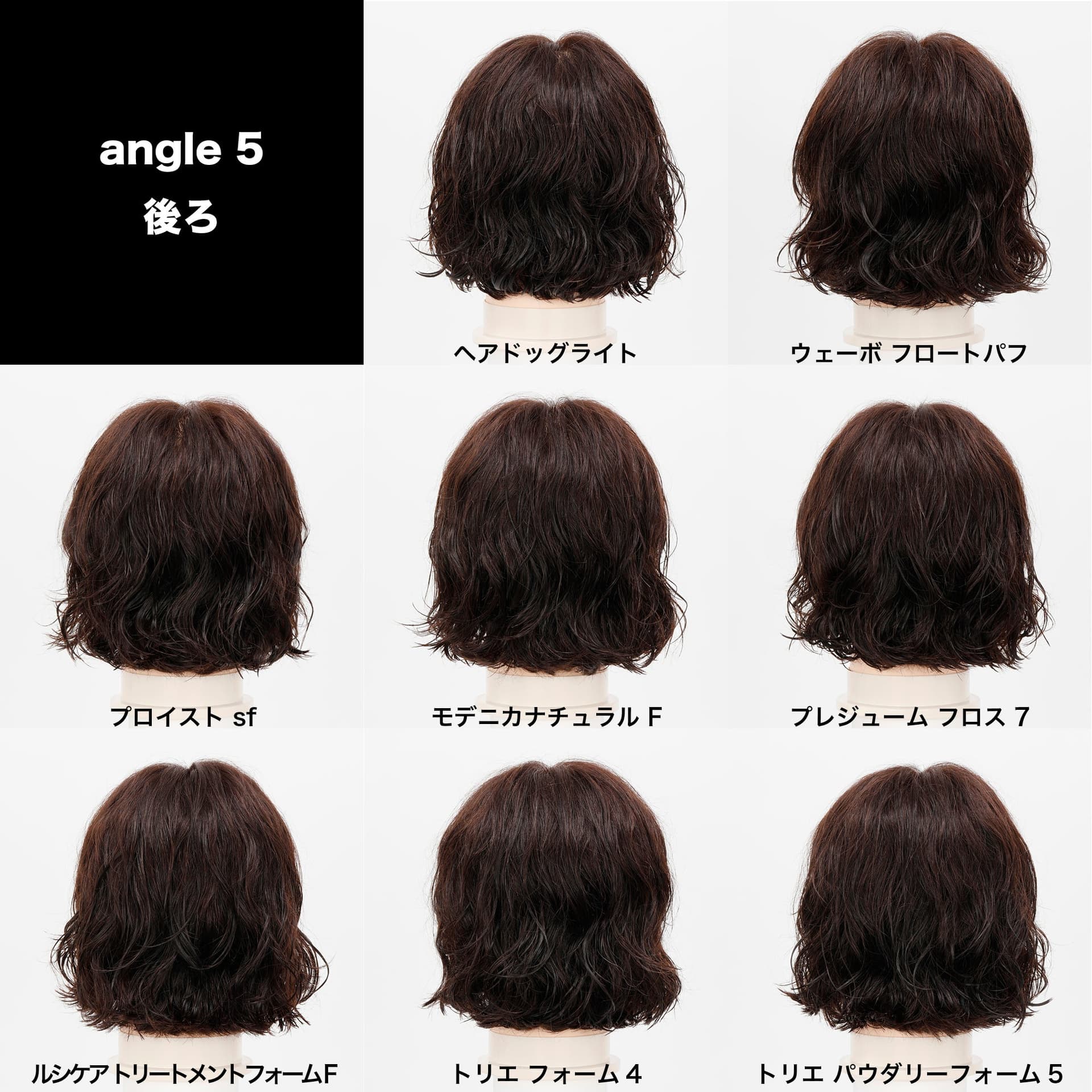 パーマヘア × スタイリング剤　商品別の効果検証～フォーム系編～-131