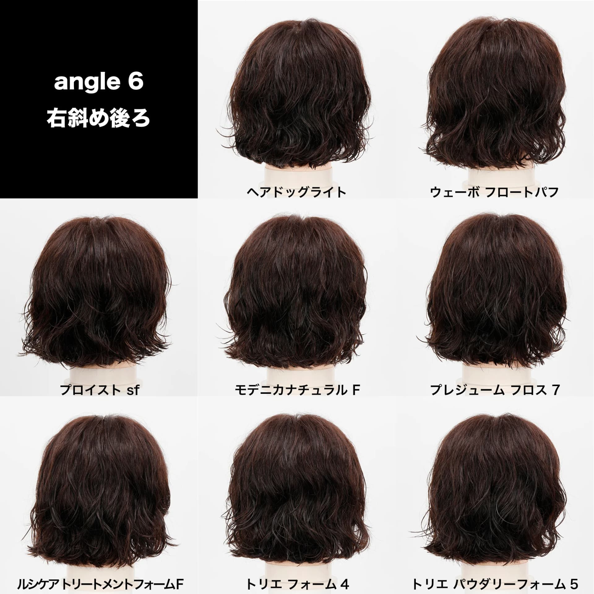 パーマヘア × スタイリング剤　商品別の効果検証～フォーム系編～-132