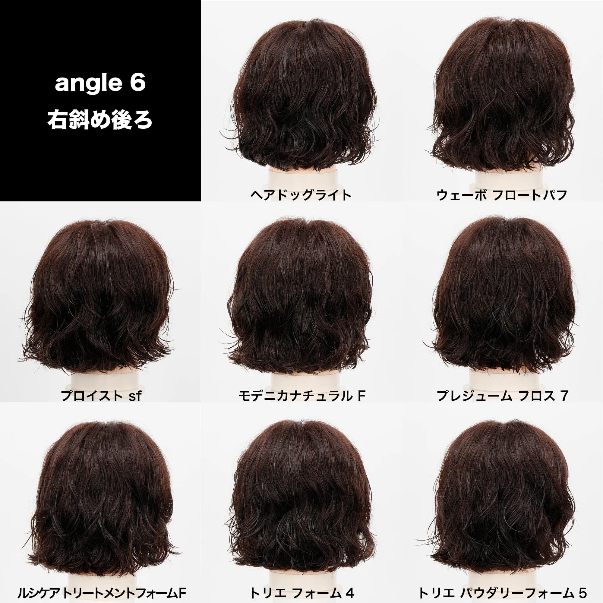 パーマヘア × スタイリング剤　商品別の効果検証～フォーム系編～-132