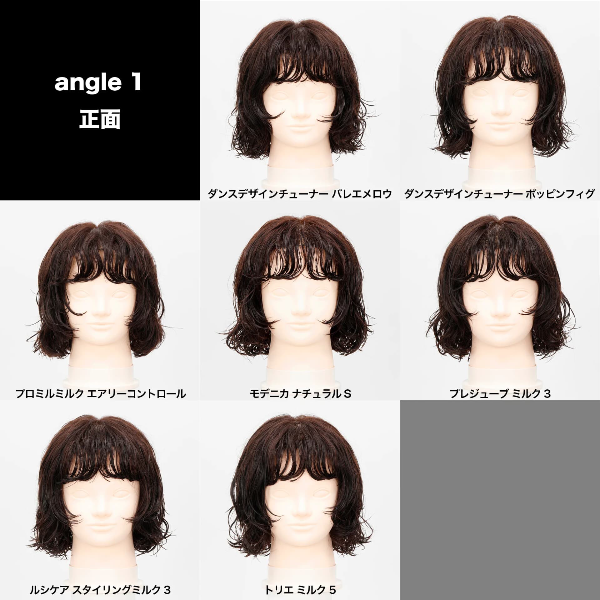 パーマヘア×スタイリング剤　商品別の効果検証 2～ミルク・クリーム系編～-114