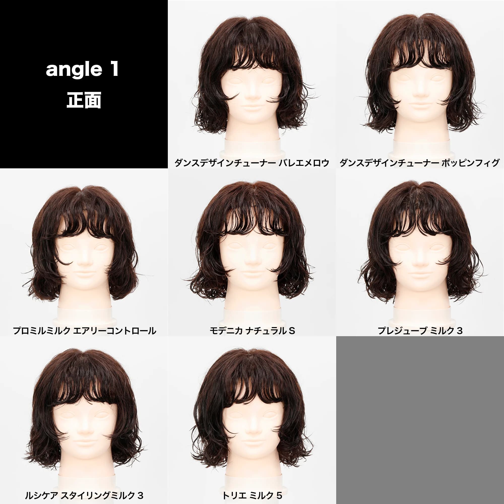 パーマヘア×スタイリング剤　商品別の効果検証 2～ミルク・クリーム系編～-114