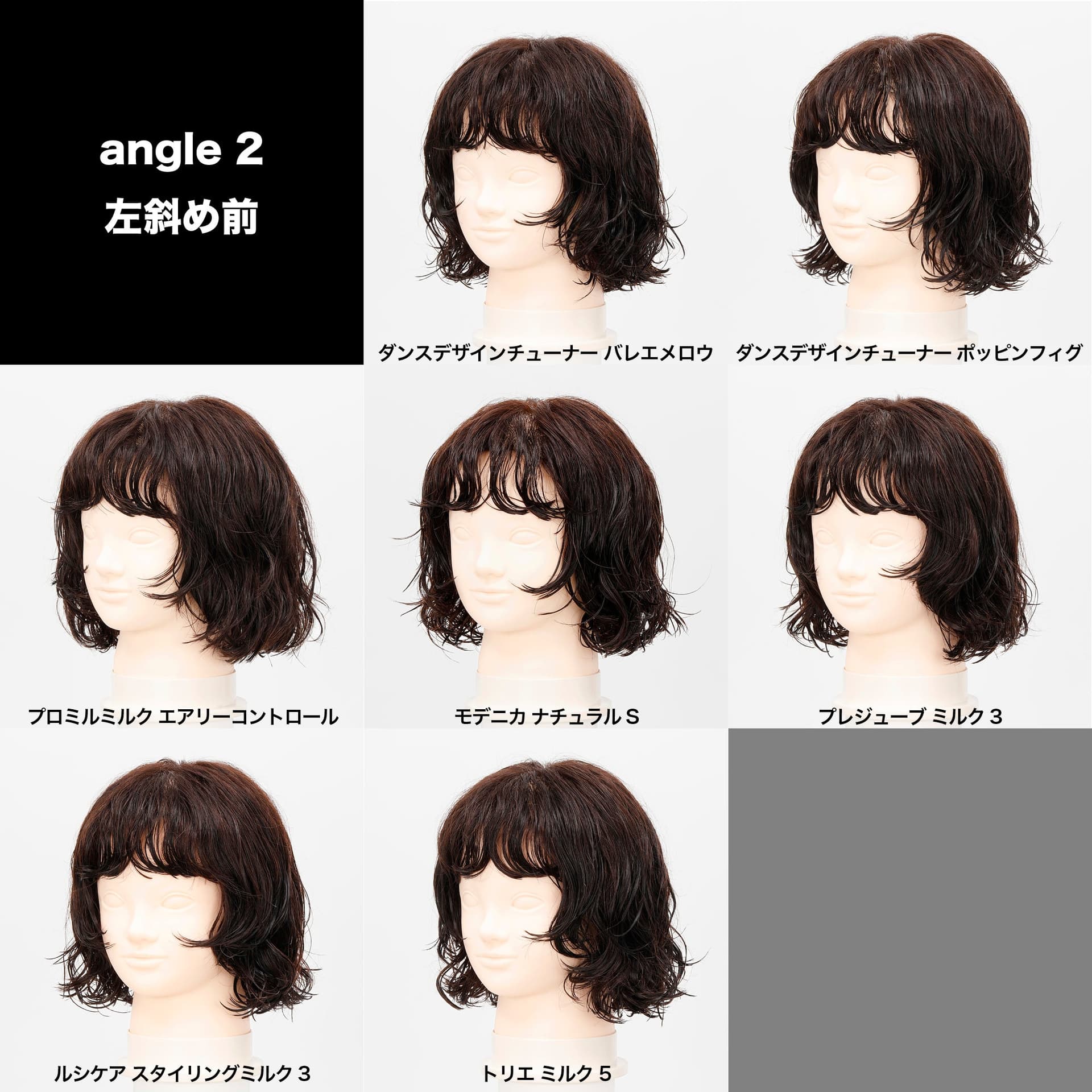 パーマヘア×スタイリング剤　商品別の効果検証 2～ミルク・クリーム系編～-115