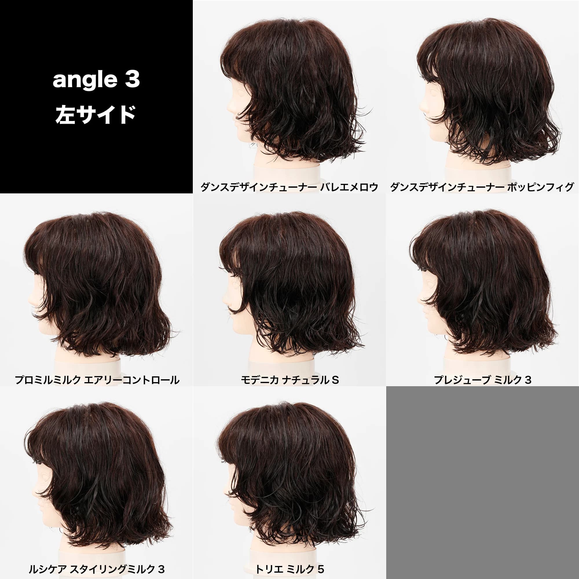 パーマヘア×スタイリング剤　商品別の効果検証 2～ミルク・クリーム系編～-116