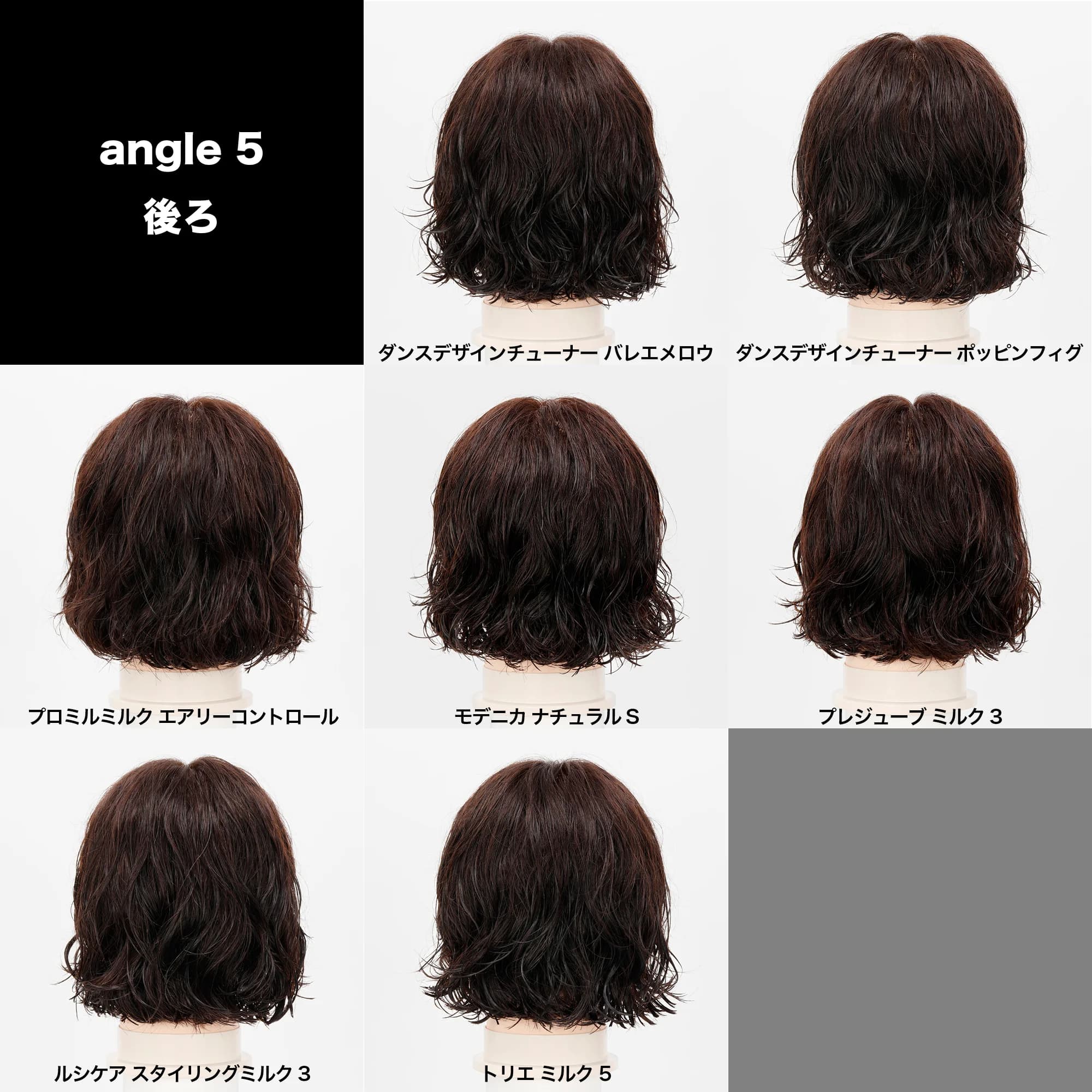 パーマヘア×スタイリング剤　商品別の効果検証 2～ミルク・クリーム系編～-118