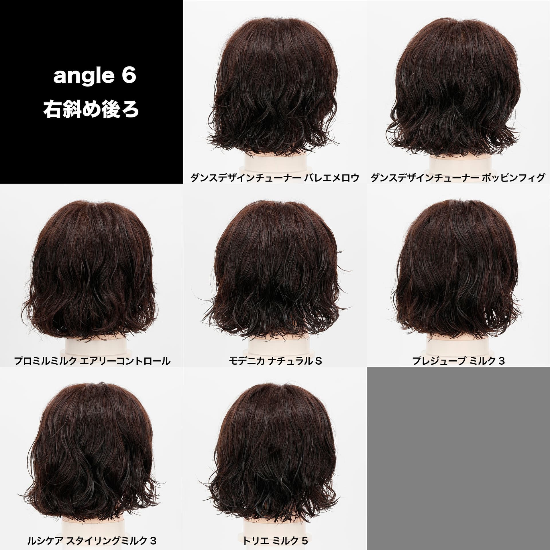 パーマヘア×スタイリング剤　商品別の効果検証 2～ミルク・クリーム系編～-119