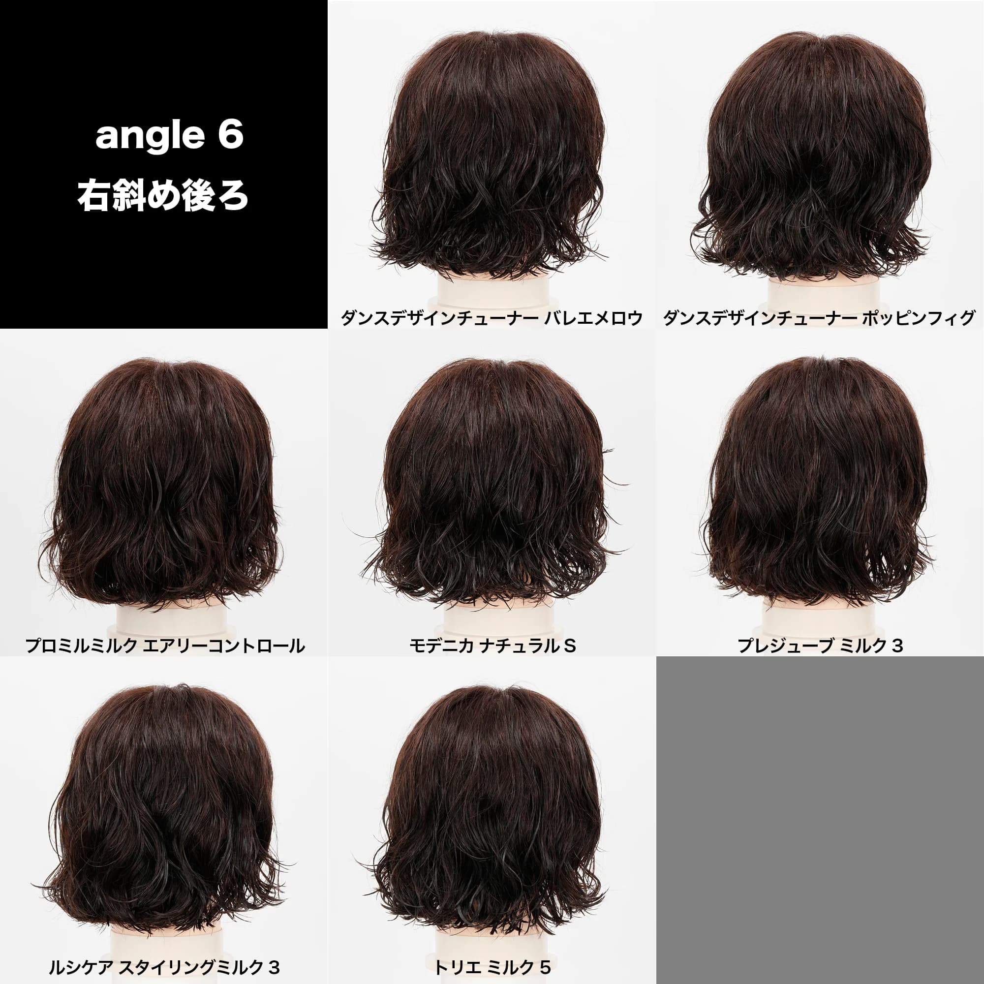 パーマヘア×スタイリング剤　商品別の効果検証 2～ミルク・クリーム系編～-119