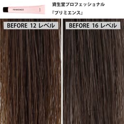 ファッションカラー剤「ナチュラルブラウン」の発色比較＜後編＞3