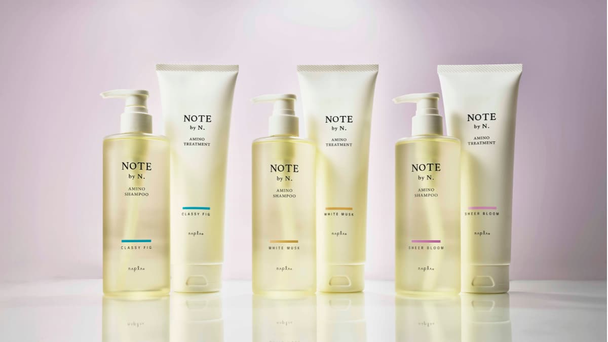 新製品　NOTE by N.　シャンプー＆トリートメント