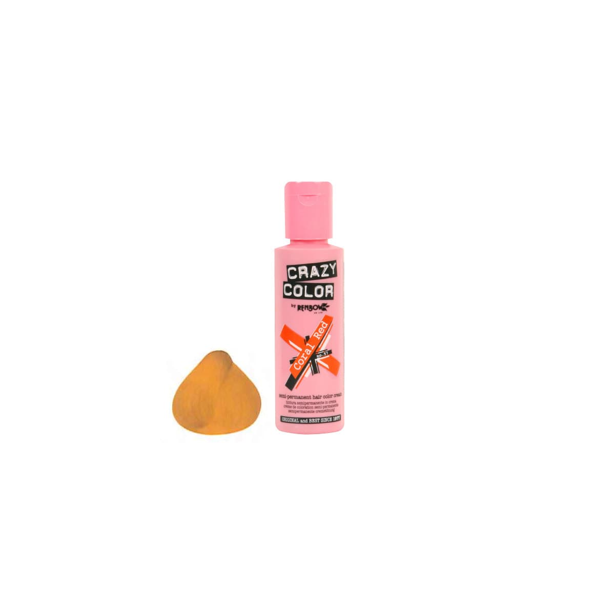 クレイジーカラー 100ml〈コーラルレッド〉 2