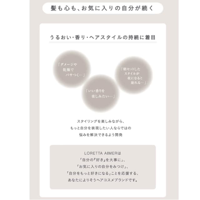ロレッタエメ スタイリングオイル120ml≪ボディ・ヘアオイル≫ 2