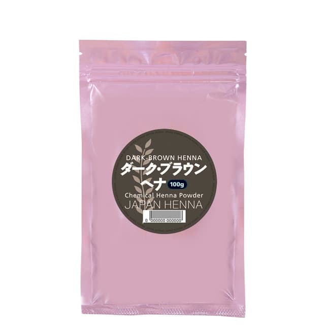 【ジアミン入り】ジャパンヘナ ダークブラウン100g (雑貨タイプヘナ) 1