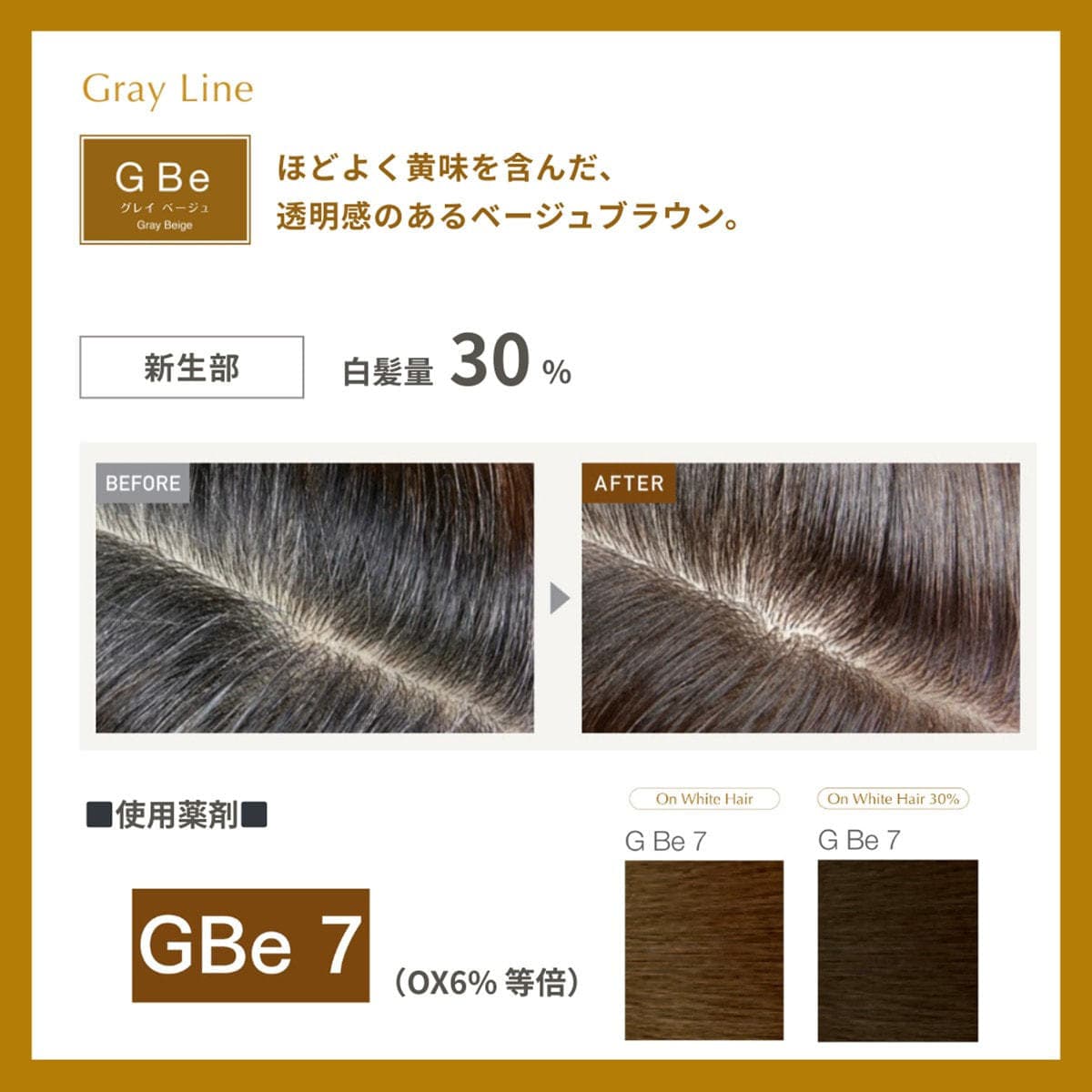 プロステップ GBE7 80g《グレイカラー》【医薬部外品】 3