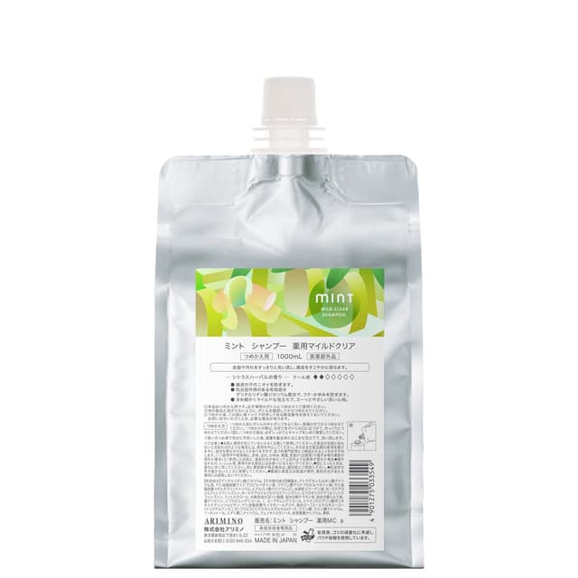 ミント シャンプー 薬用マイルドクリア 1000ml レフィル【医薬部外品】 1