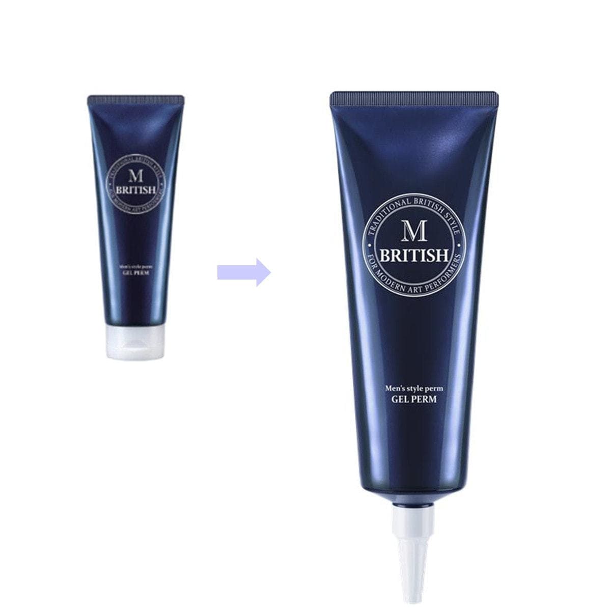 BM メンスタイル ジェルパーマ 200ml（1剤）≪ジェル状パーマ剤≫ 5