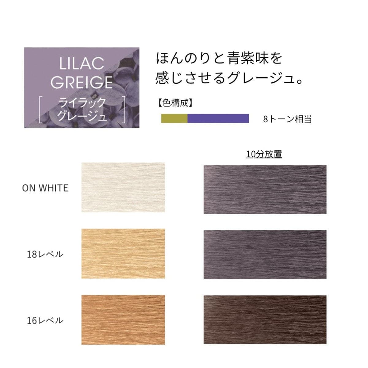 イロジカケ L GG(ライラックグレージュ)(ファッションカラー) 80g【医薬部外品】 2
