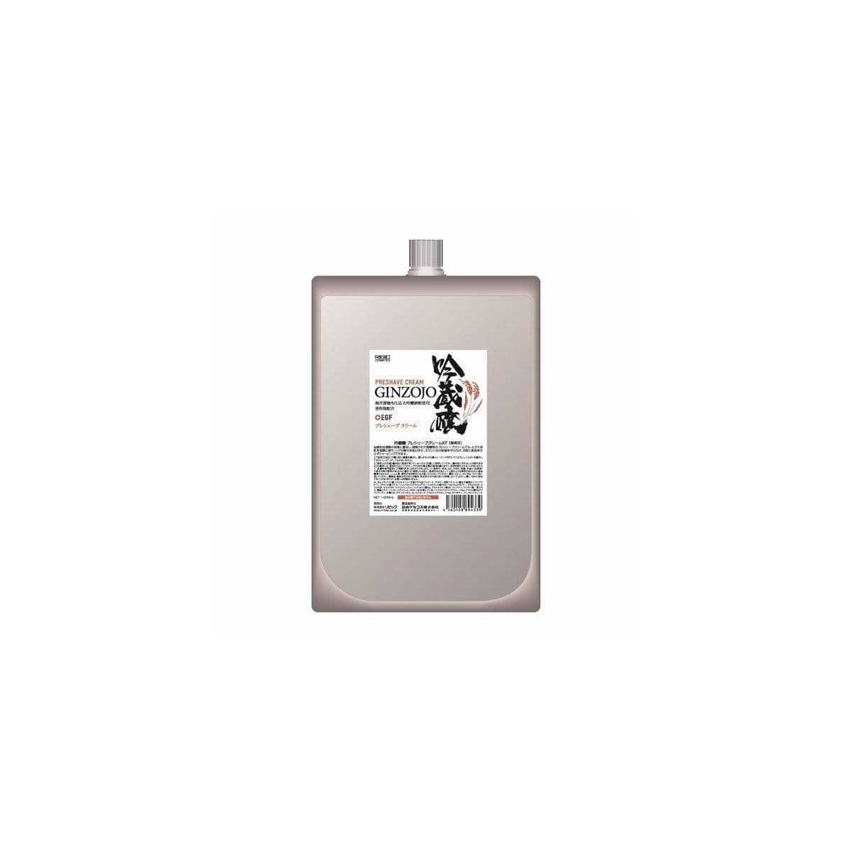 【リニューアル】吟蔵醸 プレシェーブクリームKF 1000ml《しっとりタイプ》 1