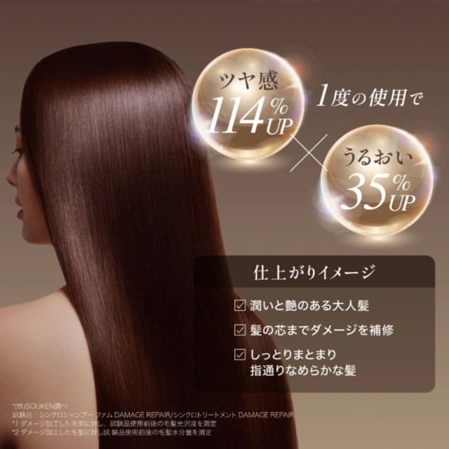 エレクトロン コスメティクス シンクロトリートメント DAMAGE REPAIR 180g 3