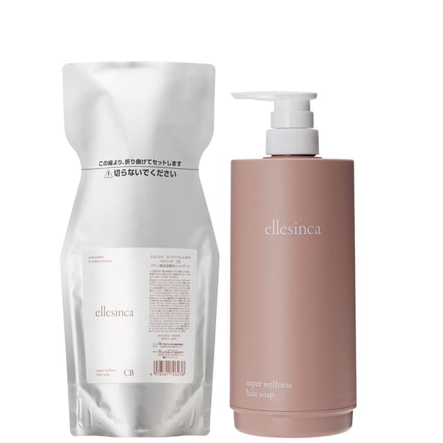 エルシンカ スーパーウェルネス ヘアソープ CB 600ml 容器付 1