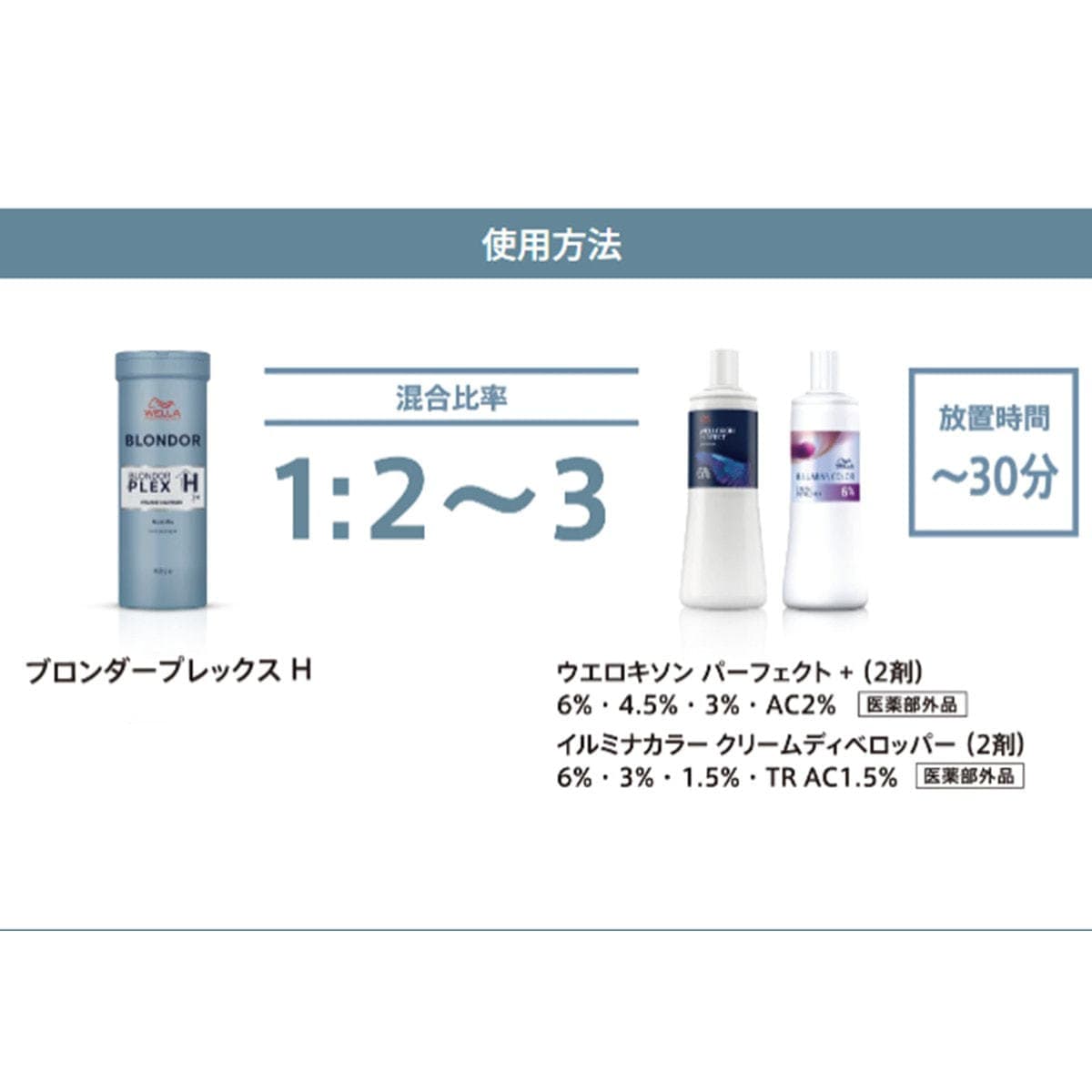 ウエラ ブロンダー プレックスH 400g【医薬部外品】 3