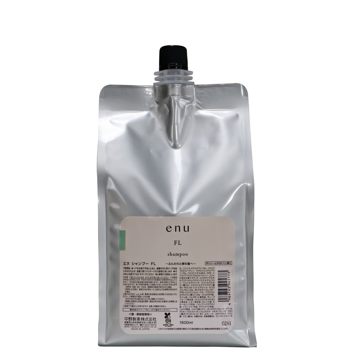 enu(エヌ)シャンプー FL 1500ml レフィル 1