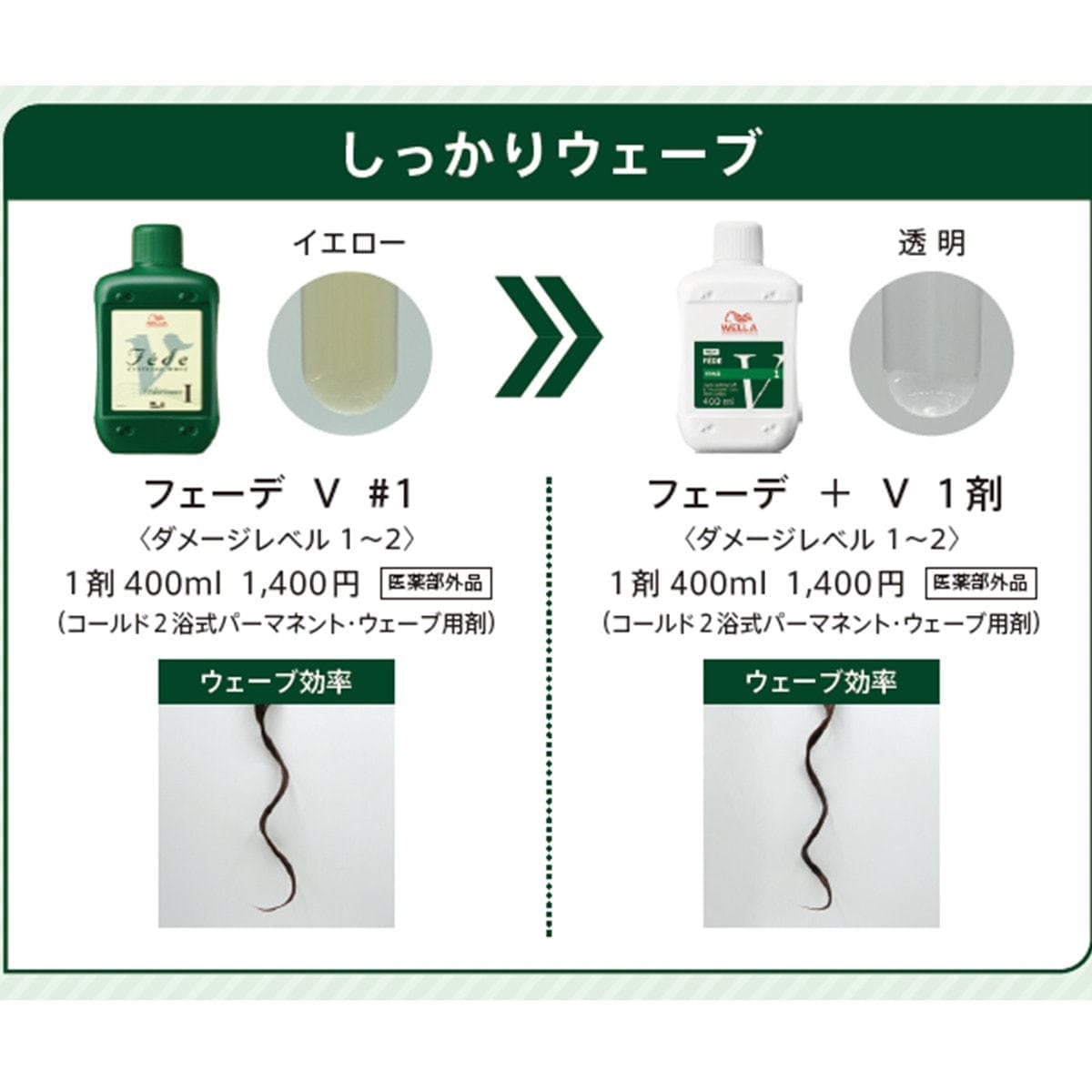 フェーデ+ビバーチェ 1剤 400ml【医薬部外品】 2