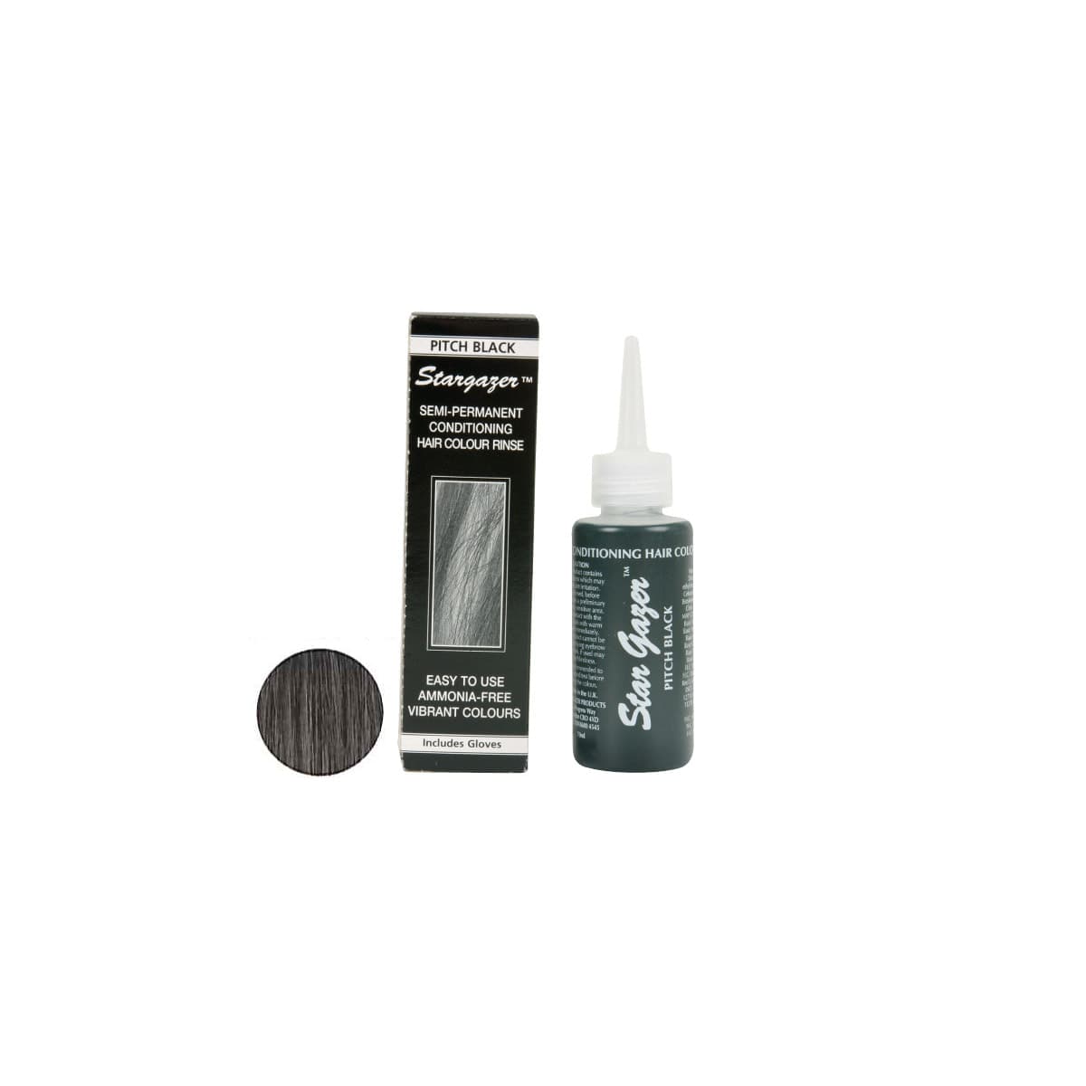 スターゲイザー ヘアカラーリンス 70ml<ピッチブラック> 2
