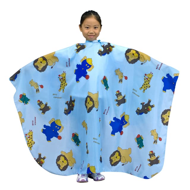 エクセル No.529袖なし子供刈布 ブルー 1
