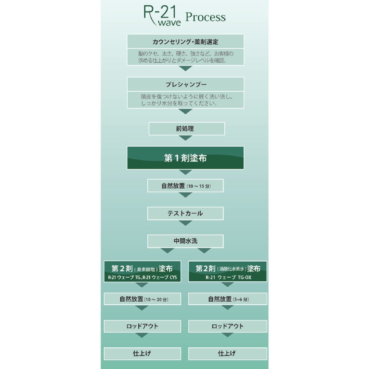 R-21 ウェーブ CYS 第1剤 400ml【医薬部外品】 3