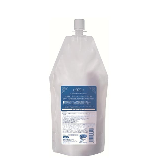 フェルエ シーリーフ シャンプー モイスト 500ml レフィル 1