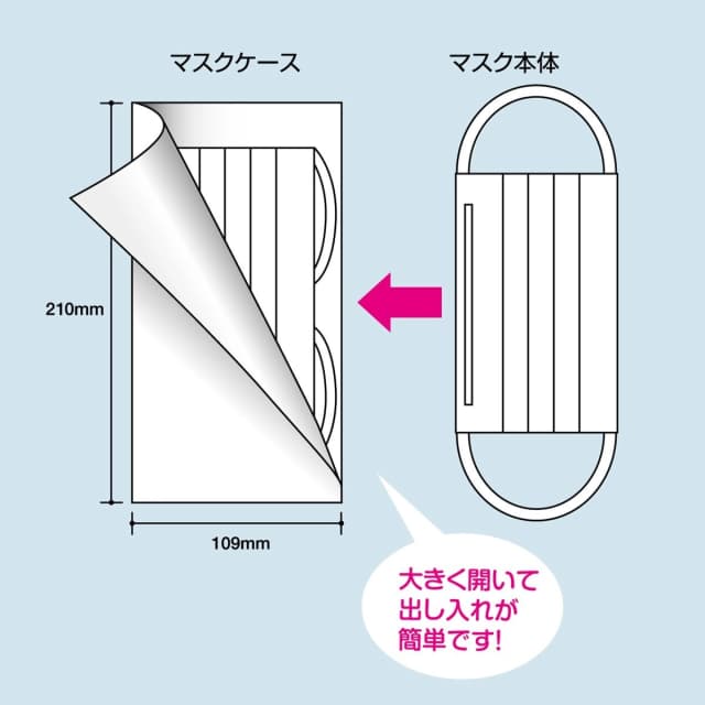 抗菌マスクケース（100枚入り） 4