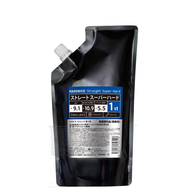 ハホニコ ストレート スーパーハード 1剤 400ml 1