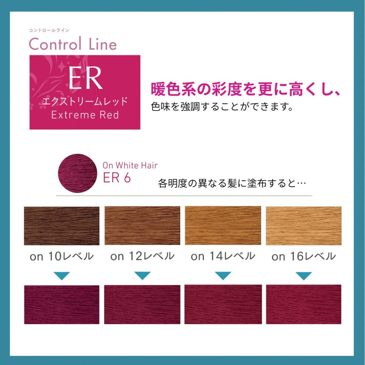 プロステップ ルミシャス ER 6(エクストリームレッド) 80g【医薬部外品】 2