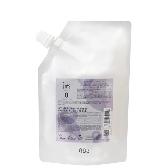 インティウム 0 400ml（シャンプー） 1