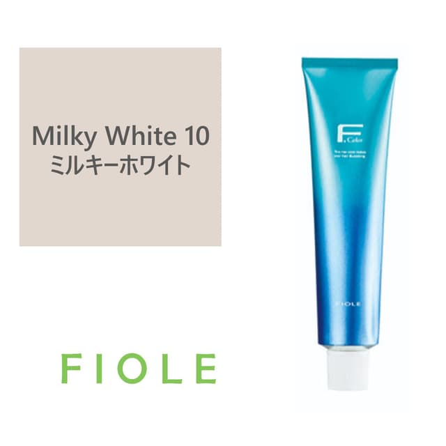 クオルシアカラー 10ミルキーホワイト 120g《ファッションカラー》【医薬部外品】 1