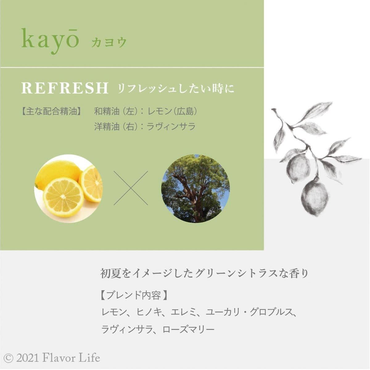 hanatomi ボディオイル kayo（カヨウ）10ml 3