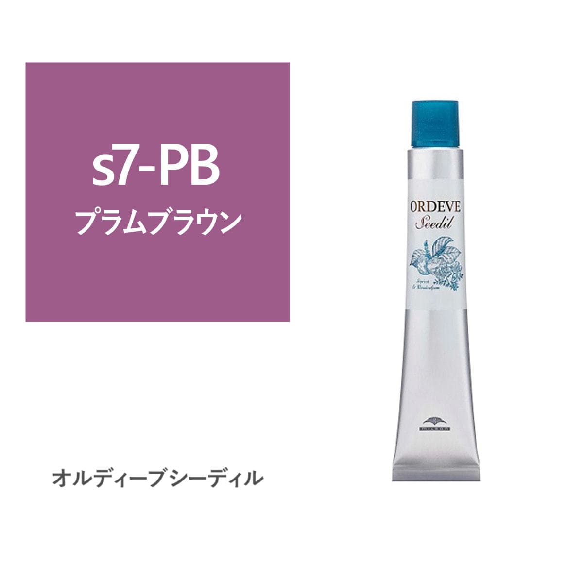 オルディーブ シーディル s7-PB(プラムブラウン)80g【医薬部外品】 1