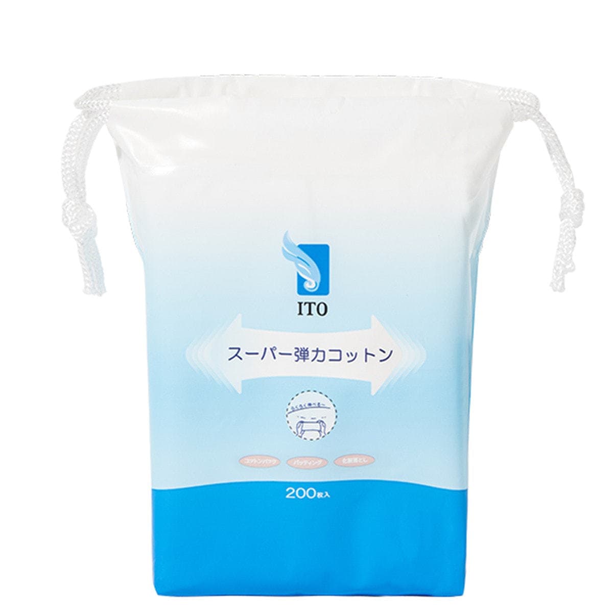 ITOスーパー弾力コットン 約125×110㎜（200枚） 1
