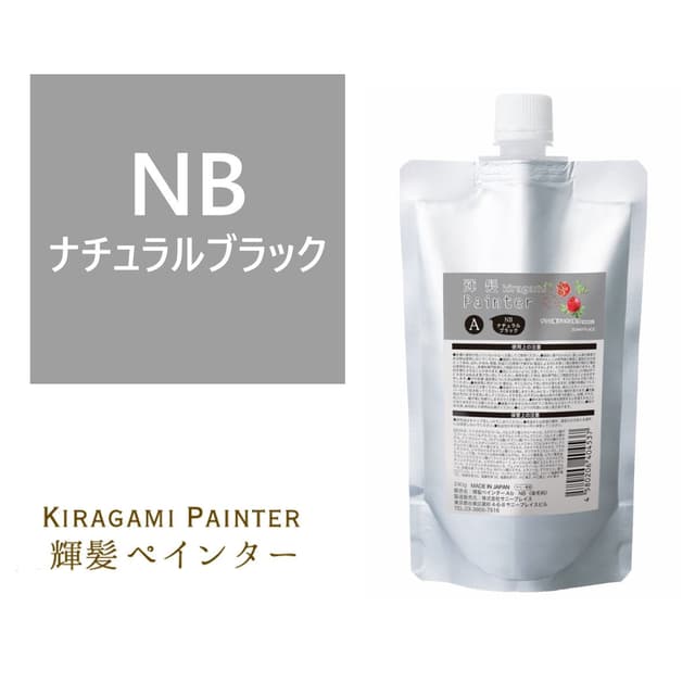 輝髪 ザクロペインター ナチュラルブラック A 240g 1