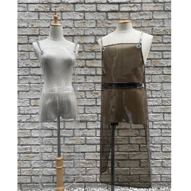 サロン透明エプロン INVISIBLE APRON （クリア） 3