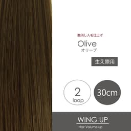 【WING UP】ヘアボリュームアップ生え際用[オリーブ]2本500束1000本 1