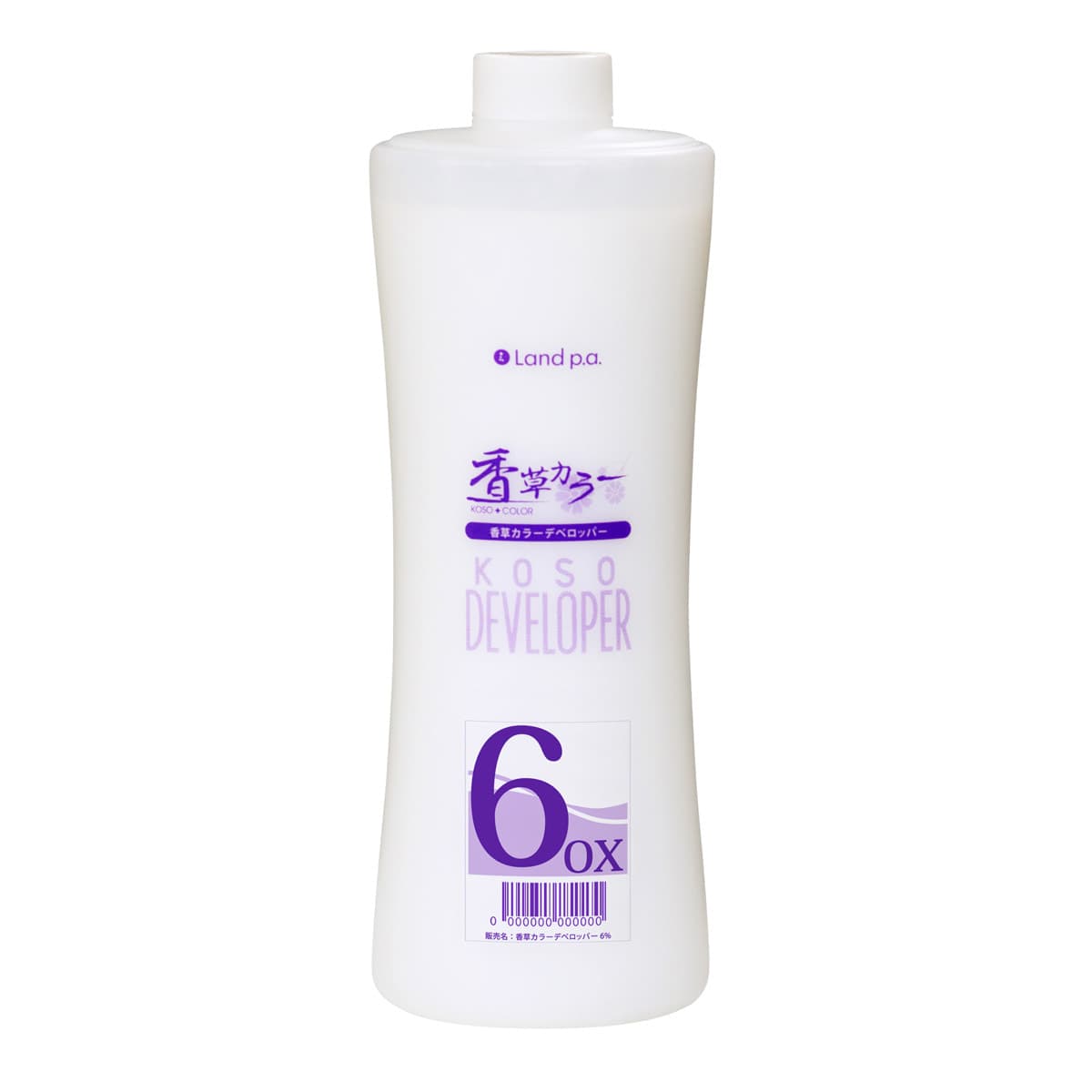 香草カラー デベロッパー 6％ 1000ml【医薬部外品】 1
