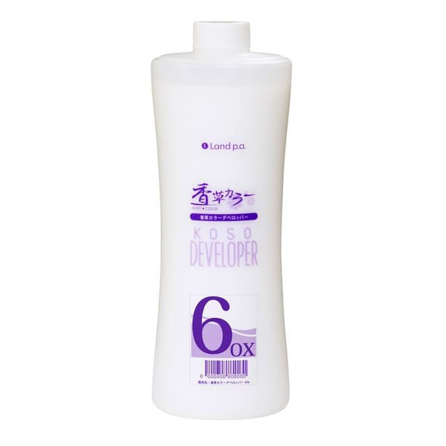 香草カラー デベロッパー 6％ 1000ml【医薬部外品】 1