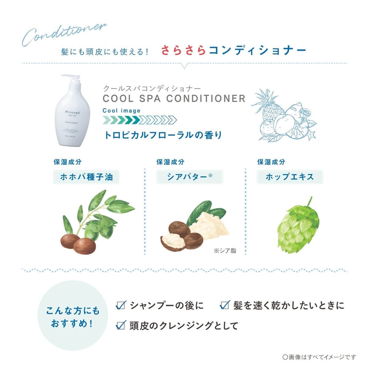 ミントベル マリンブルーシャンプー 250mL 5