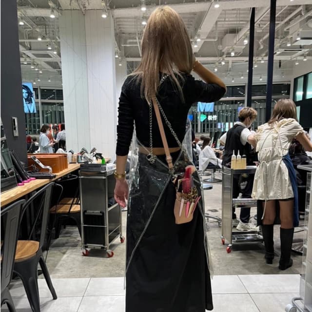 サロン透明エプロン INVISIBLE APRON （クリア） 2