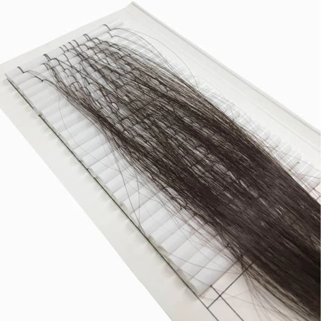 エクステ増毛WING-UPループ《キャメルブラウン》30cm 1000本（4本ループ×250束） 3