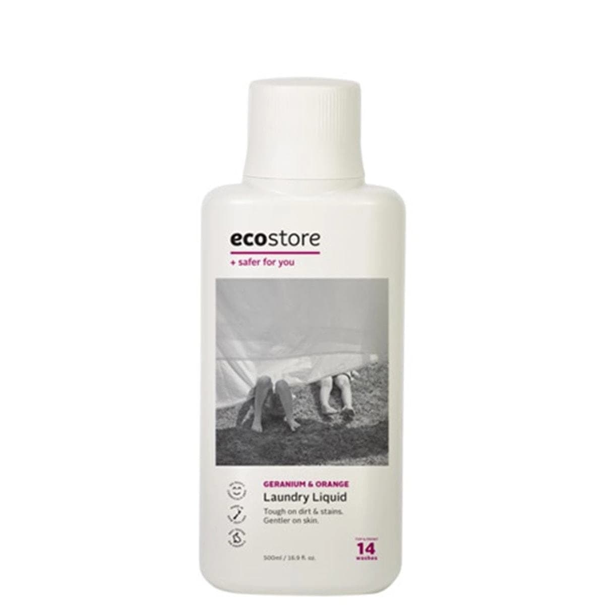 eco store(エコストア) ランドリーリキッド ゼラニウム＆オレンジ 500ml 1