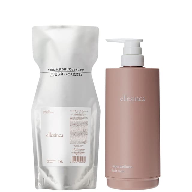 エルシンカ スーパーウェルネス ヘアソープ DR 600ml 容器付 1